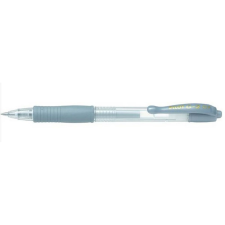 Pilot Zseléstoll 0,7mm, nyomógombos Pilot G-2, írásszín ezüst toll