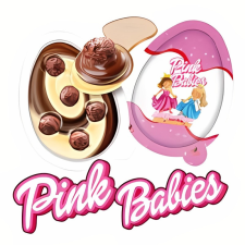 Pink Babies Meglepetés tojás 15g - Pink Babies csokoládé és édesség