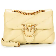 Pinko Válltáskák LOVE PUFF MINI CL SHEEP NAPPA Bézs Egy méret kézitáska és bőrönd