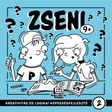 Pinkpoint Studio Kft. Zseni 2. - Kreativitás és logikai képességfejlesztő gyermek- és ifjúsági könyv