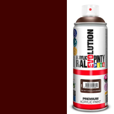 PintyPlus Akrilfesték spray, EVOLUTION fényes, 400 ml - RAL8017 chocolate brown akrilfesték