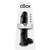 Pipedream 11" Cock with Balls Black