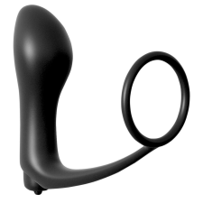 Pipedream analfantasy ass-gasm vibrator - análujj vibrátor péniszgyűrűvel (fekete) vibrátorok