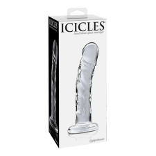 Pipedream - Icicles No. 62  Clear műpénisz, dildó