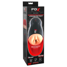 Pipedream PDX Elite Fuck-O-Matic - akkus, szívó műpunci maszturbátor egyéb erotikus kiegészítők férfiaknak