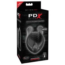 Pipedream - PDX Elite Vibrating Silicone Stimulator Black maszturbátor