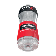 Pipedream PDX Elite ViewTube átlátszó maszturbátor egyéb erotikus kiegészítők férfiaknak