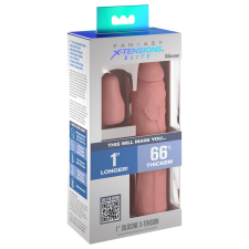 Pipedream X-TENSION Elite 1 - méretre vágható péniszköpeny (natúr) péniszköpeny