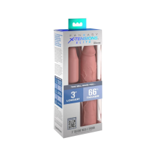 Pipedream X-TENSION Elite 3 - méretre vágható péniszköpeny (natúr) péniszköpeny