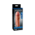 Pipedream X-TENSION Perfect 1 - élethű péniszköpeny (17,7cm) - natúr