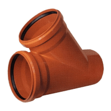 PIPELIFE KGEA csatorna ágidom 45°, 110/110mm hűtés, fűtés szerelvény