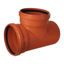 PIPELIFE KGEA csatorna ágidom 90°, 125/125mm hűtés, fűtés szerelvény