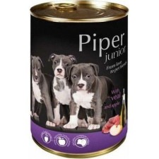 Piper 400 g junior konzerv kutyáknak százalékos borjú almával kutyaeledel