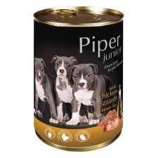  PIPER JUNIOR 400g csirke gyomor és barna rizs konzerv kölyökkutyáknak kutyaeledel