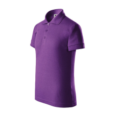 Pique Polo galléros póló gyerek lila 110 cm/4 éves gyerek póló