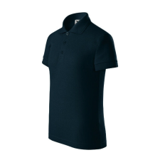  Pique Polo galléros póló gyerek tengerészkék 110 cm/4 éves gyerek póló