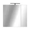  PIRAMIDA AKVA Tükrös fürdőszobai szekrény LED világítással - 75 x 69 x 15 cm