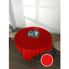  Piros gömb mintás asztalterítő - 140x160 cm party kellék