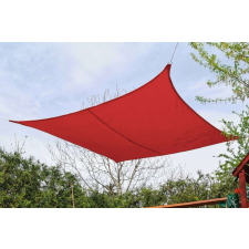  Piros óriás négyzet napvitorla kerti bútor