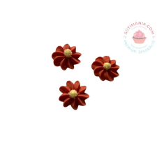  Piros százszorszép virág csokoládé és édesség