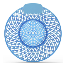 Piszoár bio enzimes illatosító rács Spiral, óceán illatú (kék) illatosító, légfrissítő