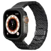 Pitaka Carbon Fiber Modern óraszíj Apple Watch 1/2/3/4/5/6/7/8/9/10/11/SE/SE 3/Ultra1/2/3 készülékhez, fekete