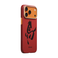 Pitaka Edge Case for iPhone 17 Pro Ink Horse Cinnabar HR1703P tok és táska
