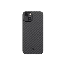 Pitaka MagEZ Case 3 Black / Grey Twill 1500D Apple iPhone 14 Plus készülékhez - MagSafe rögzítéssel (126914) tok és táska