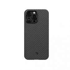 Pitaka MagEZ Case 3 Black / Grey Twill 1500D Apple iPhone 14 Pro Max készülékhez - MagSafe rögzítéssel tok és táska
