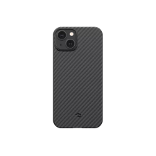 Pitaka MagEZ Case 3 Twill 1500D Apple iPhone 14 MagSafe rögzítéssel fekete szürke (126913) (PI126913) - Telefontok tok és táska