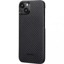 Pitaka MagEZ Case 4 Black / Grey Twill 1500D Apple iPhone 15 készülékhez - MagSafe rögzítéssel tok és táska