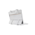 Pitaka Pitaka Case FlipBook FBCI2004 White Apple iPad Pro 12,9