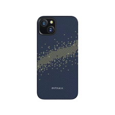 Pitaka StarPeak - Milky Way Galaxy MagEZ Case 4 Apple iPhone 15 készülékhez - MagSafe rögzítéssel tok és táska