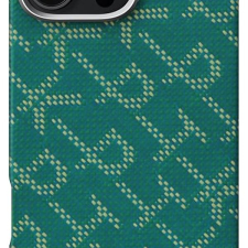 Pitaka Tactile Woven Case, PTK Red/Gold - iPhone 16 Pro Max tok és táska