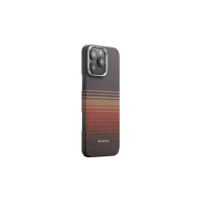 Pitaka Tactile Woven iPhone 16 Pro tapintható szőtt MagSafe kompatibilis telefontok, napnyugta (KI1601SU) tok és táska