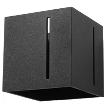 PIXAR G9 LED fali lámpa Up Down Cube fekete SOLLUX világítás