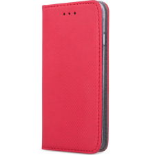 Pixato Apple iPhone 15 Pro Max, Oldalra nyíló tok, stand, Smart Magnet, piros tok és táska