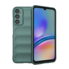 Pixato Samsung Galaxy A05s SM-A057F, Szilikon tok, közepesen ütésálló, 3D minta, sötétzöld tok és táska