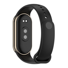 Pixato Xiaomi Mi Smart Band 8, szilikon pótszíj, állítható, fekete okosóra kellék