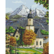  Pixel szett 9 normál alaplappal, színekkel, templom (809175) kreatív és készségfejlesztő