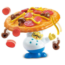 Pizza egyensúlyozó ügyességi játék party kellék
