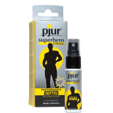 Pjur Superhero Strong Delay - ejakuláció késleltető spray (20 ml) egyéb erotikus kiegészítők férfiaknak
