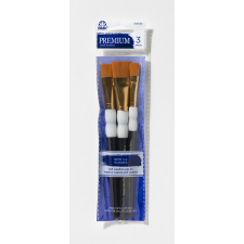 Plaid Ecset , Premium Wash Brushes Soft Grip / Folkart Brush (3 db) ecset