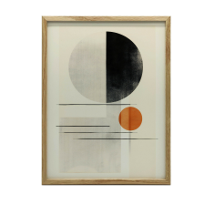 PLAKÁT FAL GEOMETRIAI ABSZTRAKTHOZ KERET NÉLKÜL 50x70 CM grafika, keretezett kép