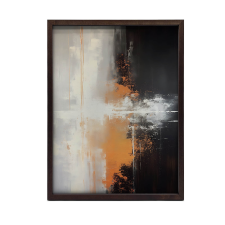 PLAKÁT KERETFALHOZ SODRATOS SZÍNEK, ÉRDEKES ÖSSZETÉTEL 60x90 CM grafika, keretezett kép