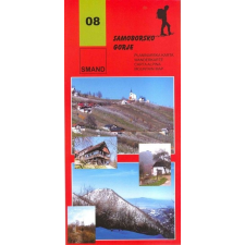 Planinarska karta 08. Samoborsko Gorje turista térkép 1:25 000 2012 térkép
