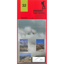 Planinarska karta 32. Biokovo Park Prirode turista térkép Smand 1:25 000 2012 térkép