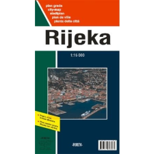 Planovi Gradova Rijeka térkép Planovi Gradova 1:15 000 térkép