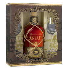  Plantation XO Extra Old 40% pdd.+ 2 pohár rum