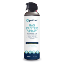 Platinet pfs5160g sűrített levegő spray 600 ml tisztító- és takarítószer, higiénia
